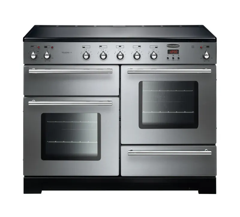 Rangemaster TOLP110EISS/C Toledo Plus 110cm Electric Induction Stainless Steel / Chrome Range Cooker