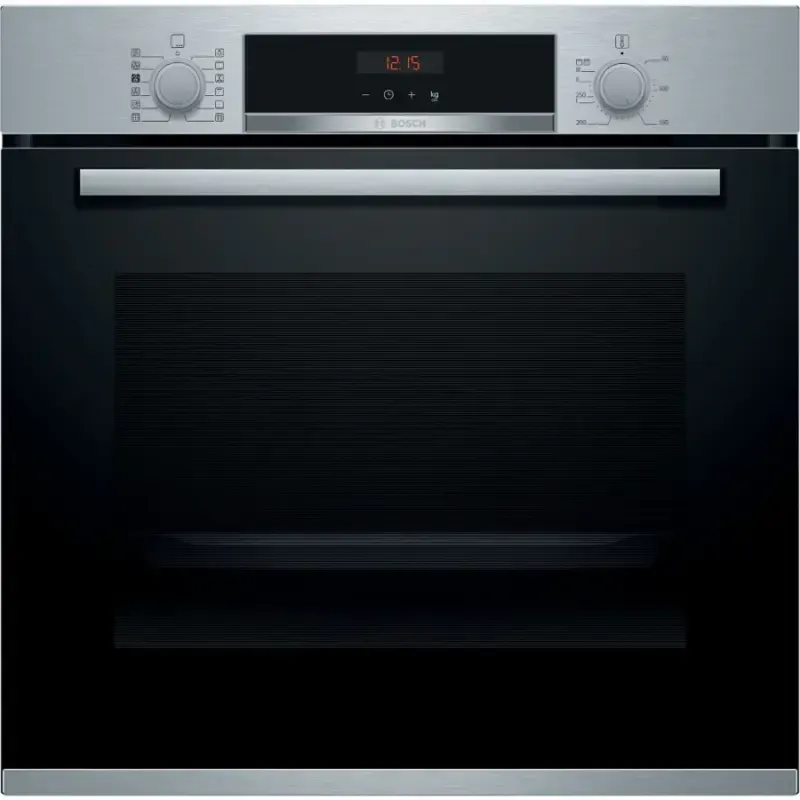 Bosch HRS574BS0B Serie 4 Pyrolytic cleaning Multifunction Single Oven - Steam function