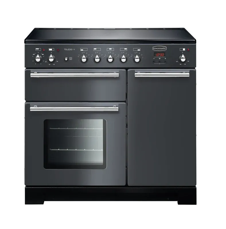 Rangemaster Toledo + TOLP90EISL/C 90cm Electric Induction Range Cooker - Slate