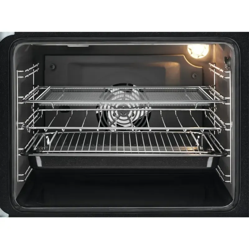Zanussi AirFry ZCV69360BA 60cm Electric Cooker with Ceramic Hob - Black