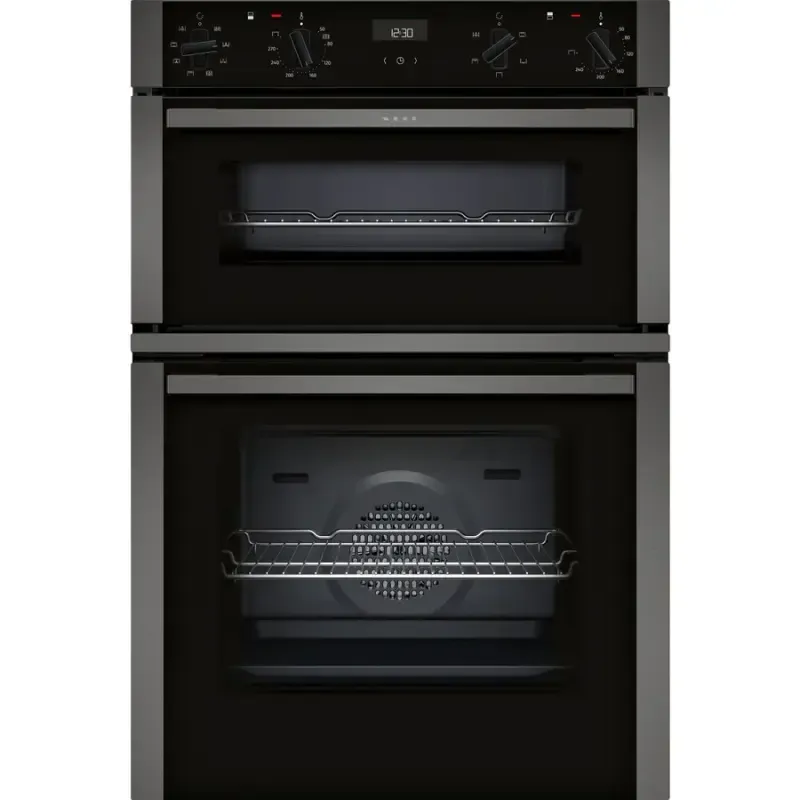 NEFF N50 U1ACE2HG0B Electric CircoTherm® Double Oven - Graphite Grey
