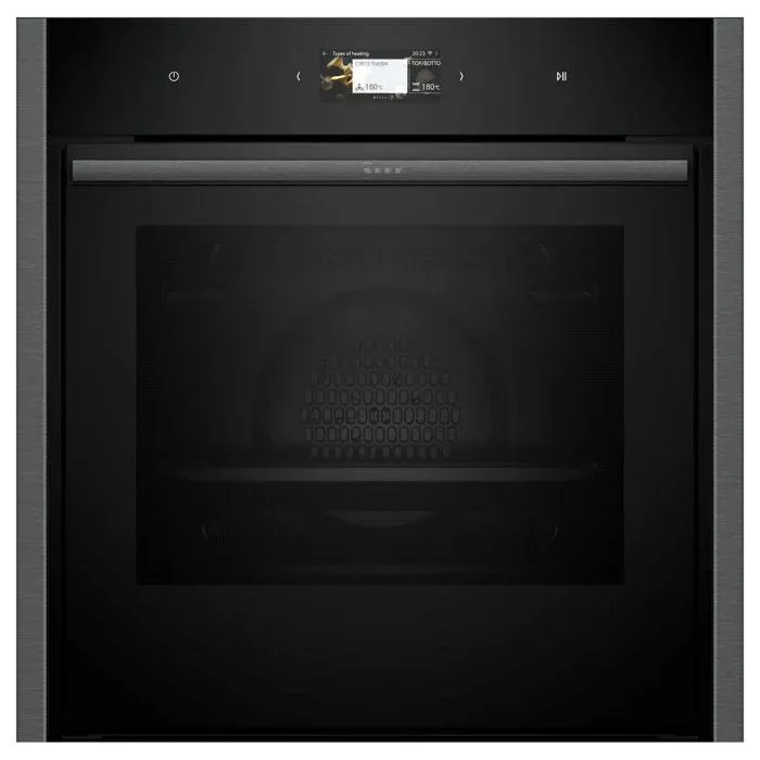 Neff N90 B64CS71G0B Hide&Slide® Built-in Oven - Graphite Grey