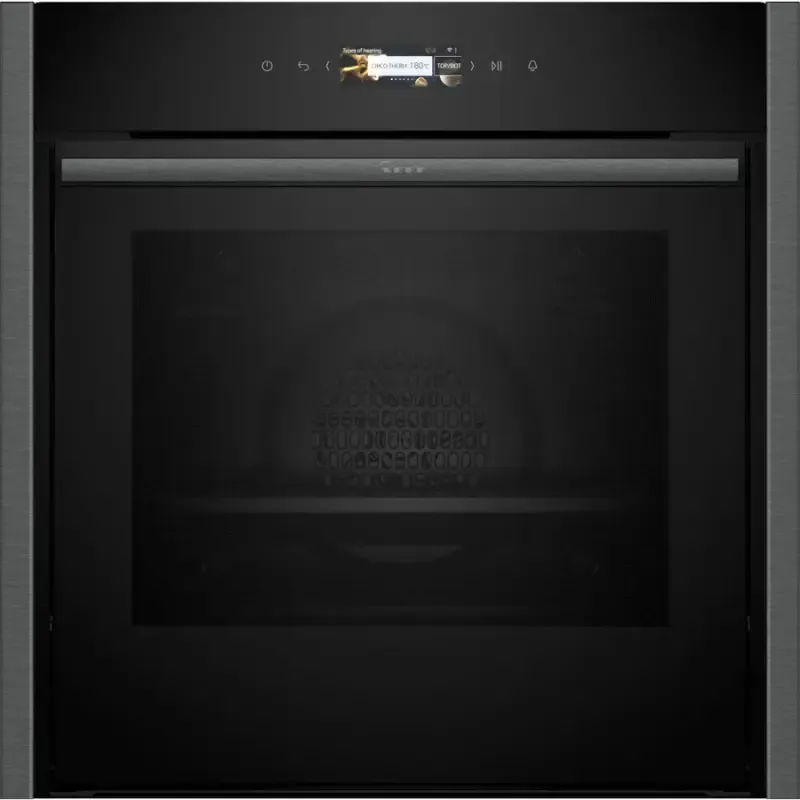 Neff N70 B54CR71G0B Hide&Slide® Built-in Oven - Graphite Grey