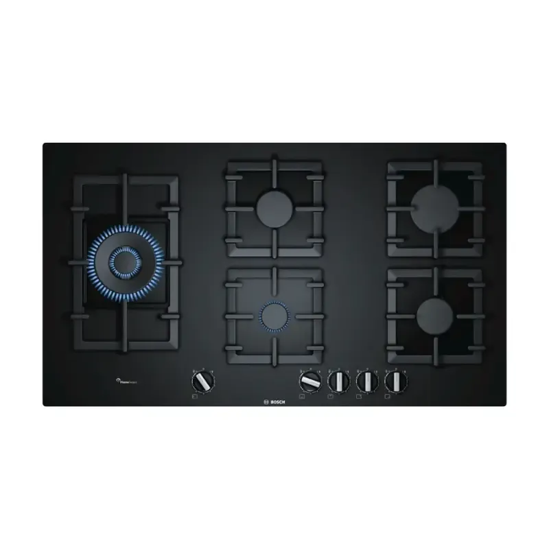 Bosch PPS9A6B90 Series 6 90cm Tempered Glass Gas hob