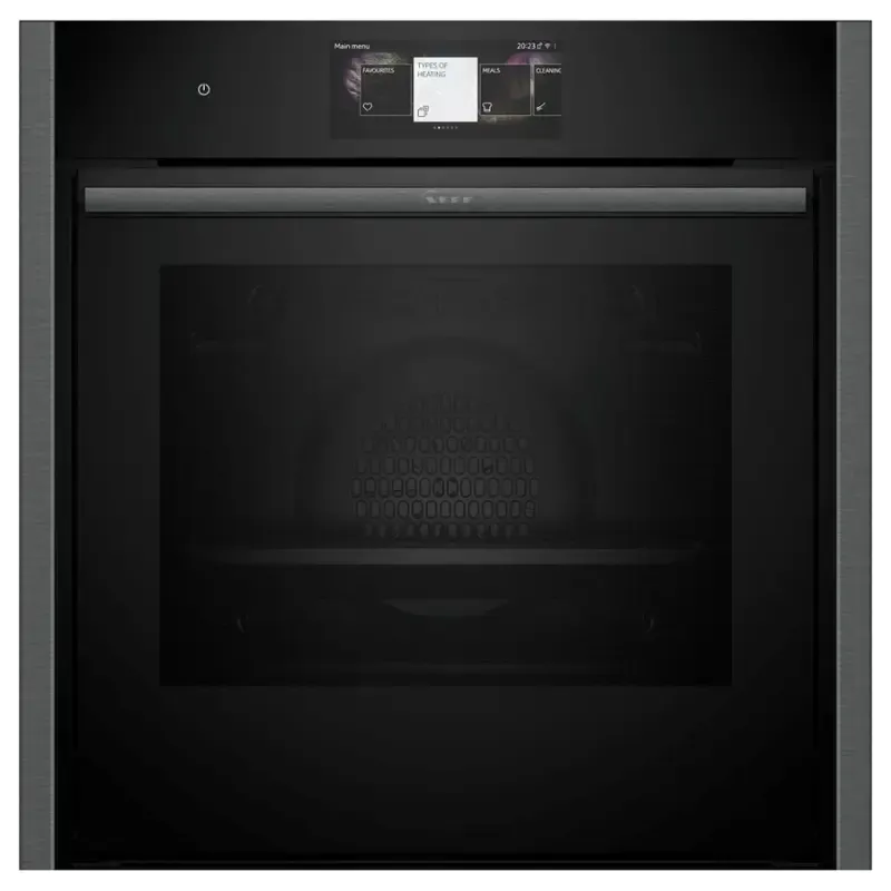 Neff N90 B64CT73G0B Built-in Hide&Slide® Single oven - Graphite Grey