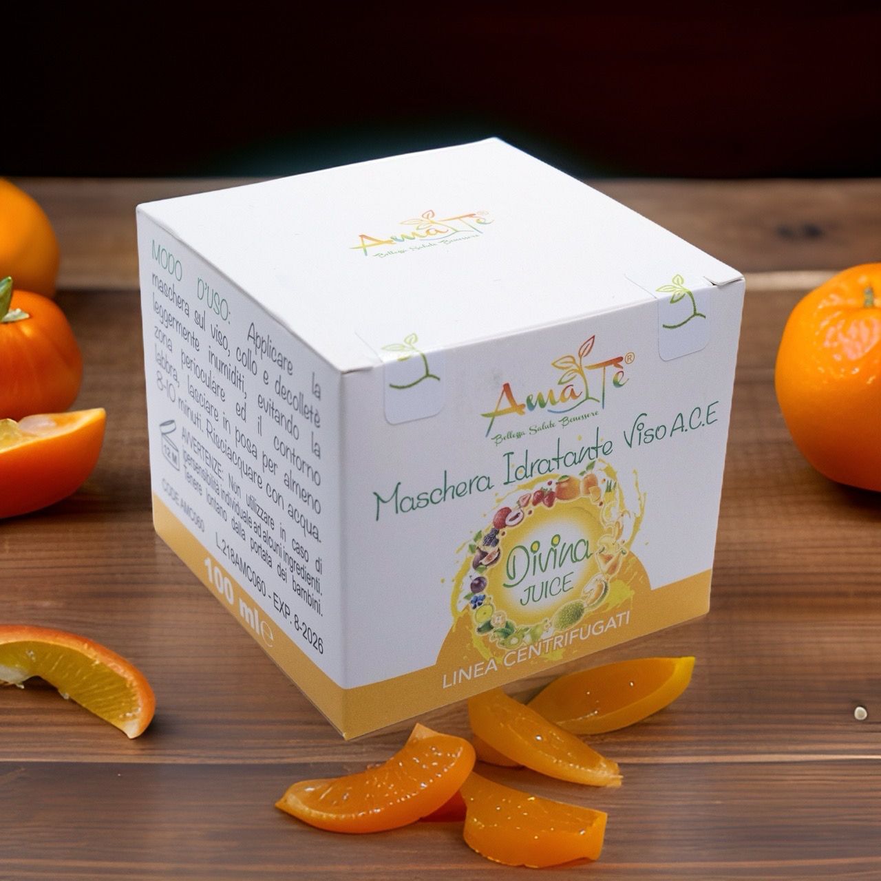 Maschera Idratante Viso A.C.E - Linea Divina Juice