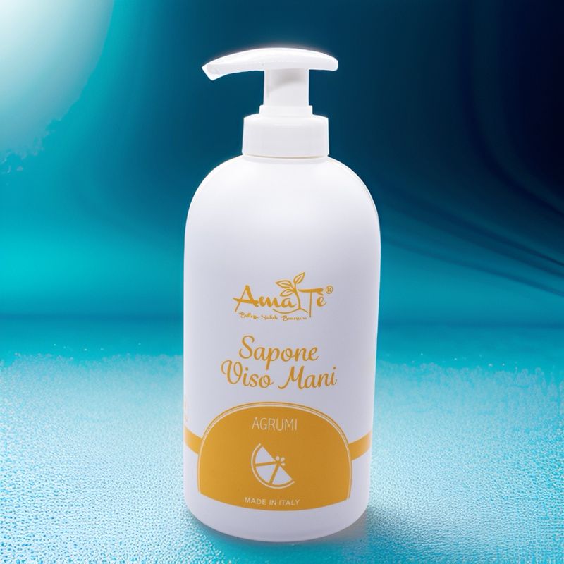 Sapone delicato viso/mani 500 ml - Agrumi