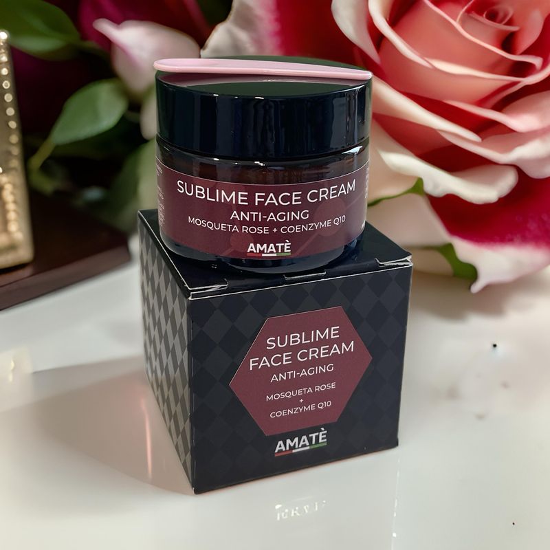 Crema Viso antiage Rosa Mosqueta e Coenzima Q10
