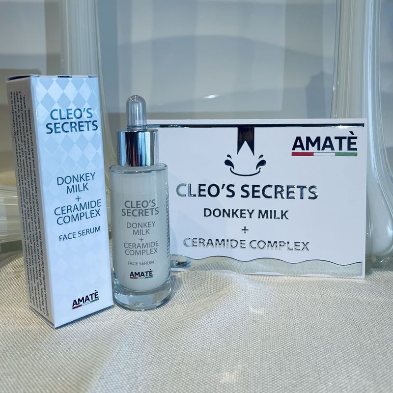 CLEO’S SECRETS DONKEY MILK + CERAMIDE COMPLEX FACE SERUM
