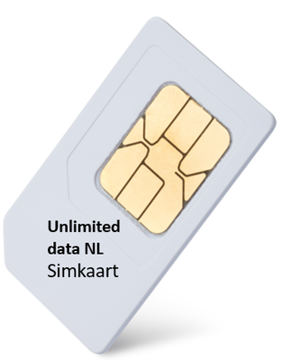 Unlimited Data simkaart NL