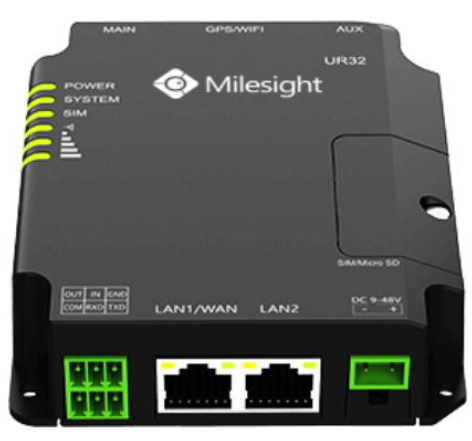 Milesight Industrial UR32 LTE-router POE & WiFi