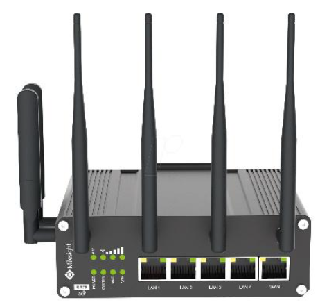Milesight Industrial UR75 Ultra LTE-router GPS/POE/WiFi