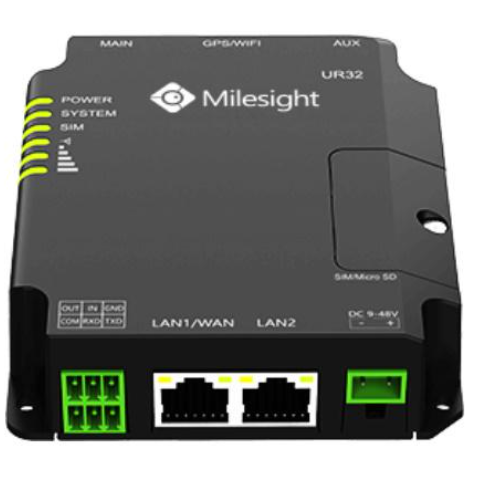 Milesight Industrial UR32 LTE-router GPS