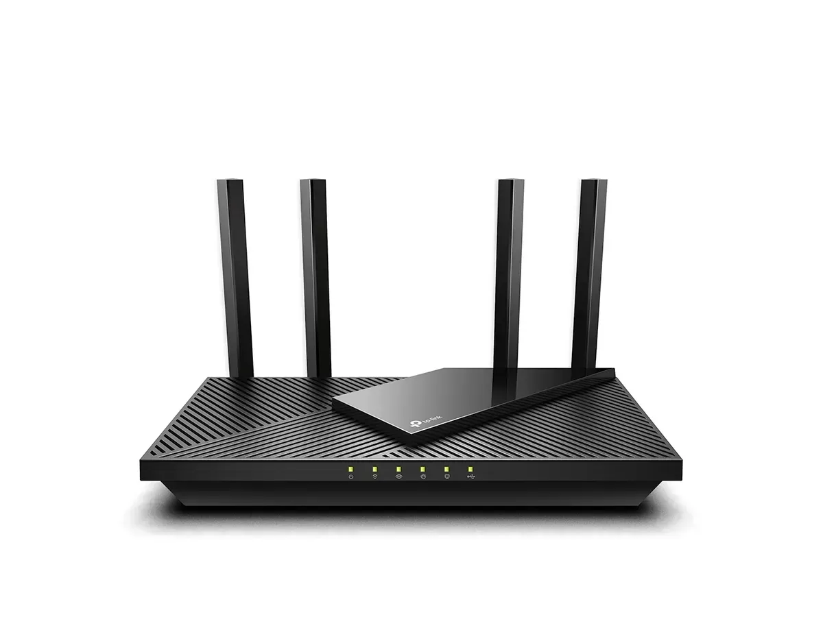 TP-Link Archer AX55 draadloze router Gigabit Ethernet Dual-band (2.4 GHz / 5 GHz) 5G Zwart