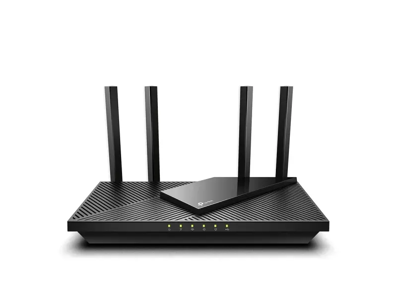 TP-Link Archer AX55 draadloze router Gigabit Ethernet Dual-band (2.4 GHz / 5 GHz) 5G Zwart