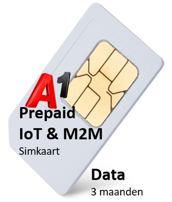Data - Prepaid IoT & M2M - 4G, 5G, LTE-M & NB-IoT - 3 maanden