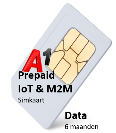 Prepaid - 5MB data bundel - ​ 12 maanden - M2M & IoT SIM-kaarten