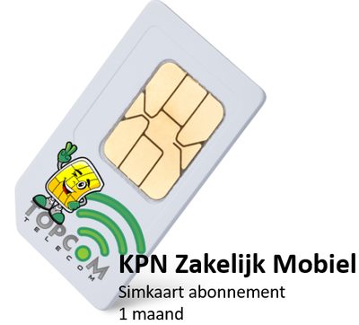 Topcom Telecom - 1maand - Zakelijk Mobiel abonnementen