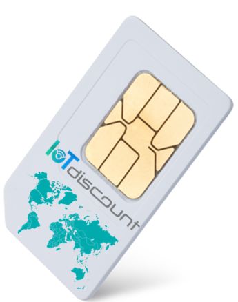 Global/ wereldwijd voor €0,10 per MB zonder extra kosten. -2G/3G/4G/5G/LTE-M/NB-IoT - Excl. Simkaart van IoT Discount!