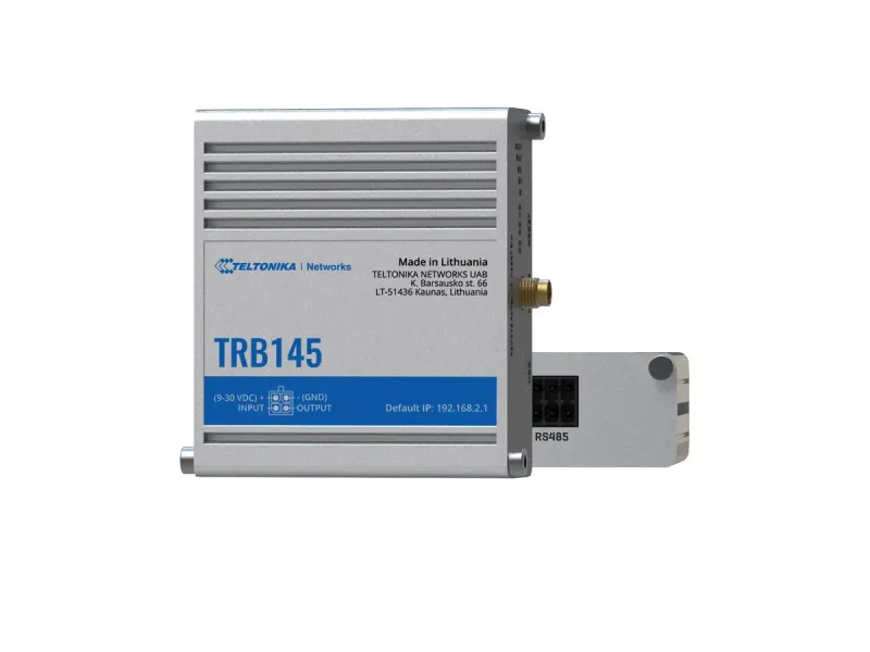 TELTONIKA TRB145 LTE/4G/3G/2G RS485 Industriële gateway TELTONIKA TRB145 LTE/4G/3G/2G RS485 Industriële gateway