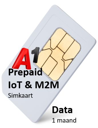 Prepaid - 10MB data bundel - ​ 1 maand - M2M & IoT SIM-kaarten