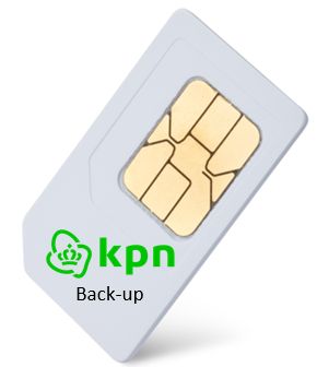KPN Back-up simkaart FUP 2.5TB NL - Unlimited - 1 maand contract
