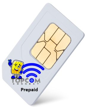 Prepaid Topcom Connect - 12GB data EU Prepaid Topcom Connect - 12GB data EU