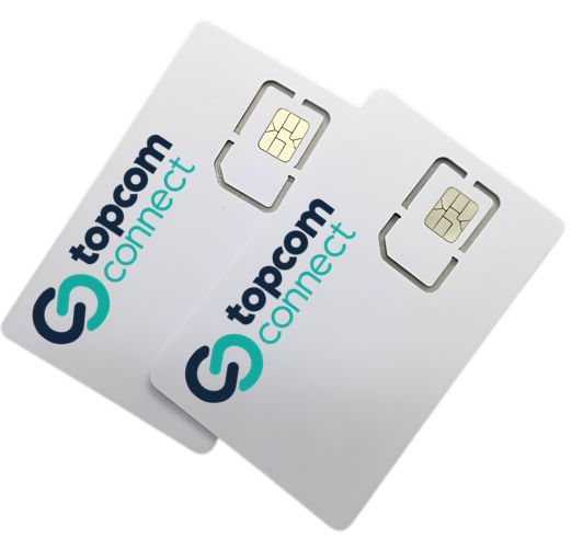 Prepaid Topcom Connect - 25GB data EU Prepaid Topcom Connect - 25GB data EU