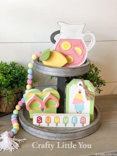 Tiered Tray Flip Flop