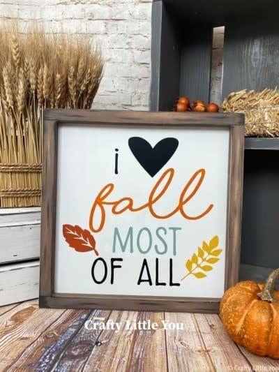 Project I Love Fall Most Of All