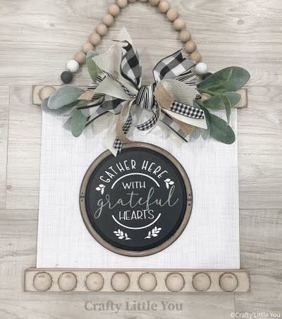 Seasonal Circle Gather Here With Grateful Hearts