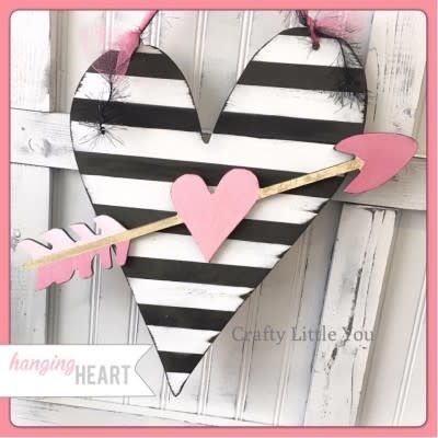 Big Hanging Heart and Arrow