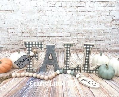 Project Happy Fall Letters