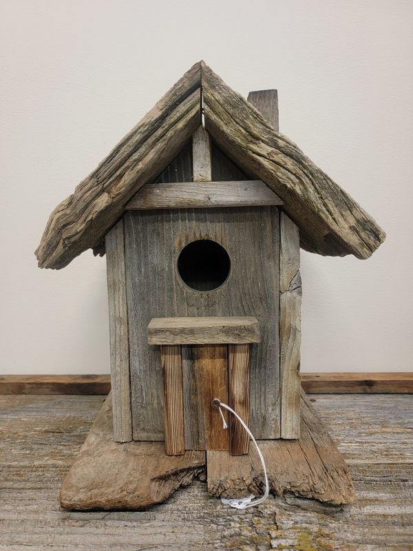 Bird House Rustic roof