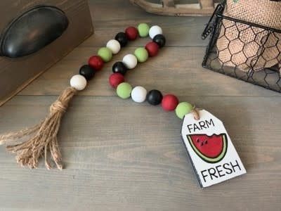 Accessory Watermelon Tag Garland