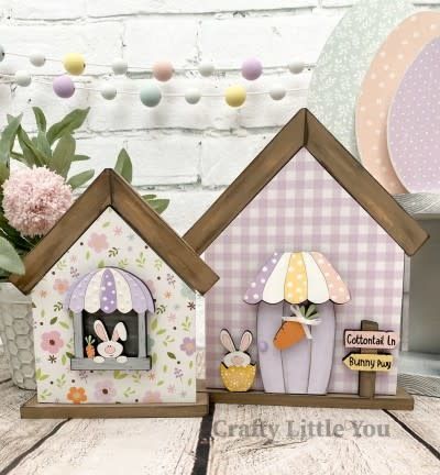 Bunny Parkway Stacking Houses Change-Out