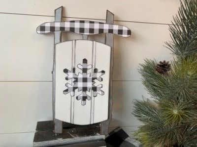Mini Sleigh Snowflake