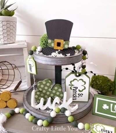 Tiered Tray Lucky
