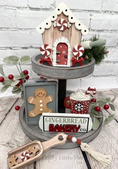 Tiered Tray Gingerbread