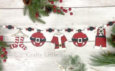 Santa Ornaments