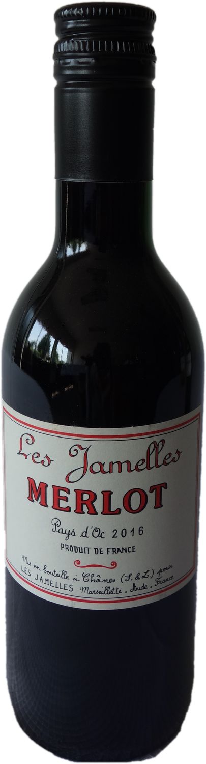 25cl &quot;Les Jamelles&quot; Merlot - 2016