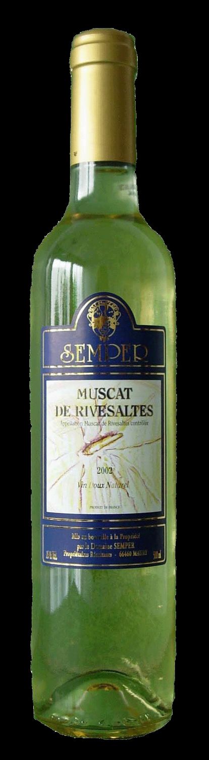 50 cl. Muscat de Rivesaltes &quot;Les Cathar - 2003