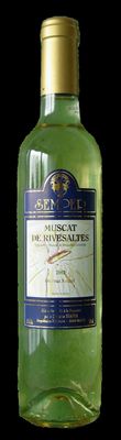 50 cl. Muscat de Rivesaltes &quot;Les Cathar - 2003