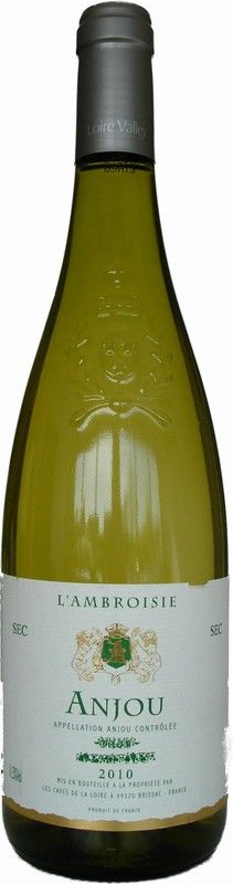Anjou blanc sec Les Caves de la Loire - 2010