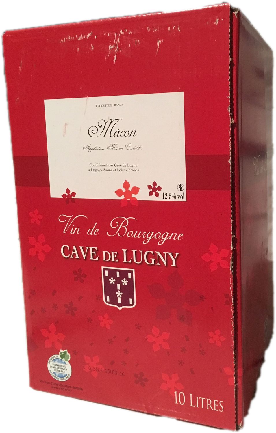 BIB 10l macon rood - 2010