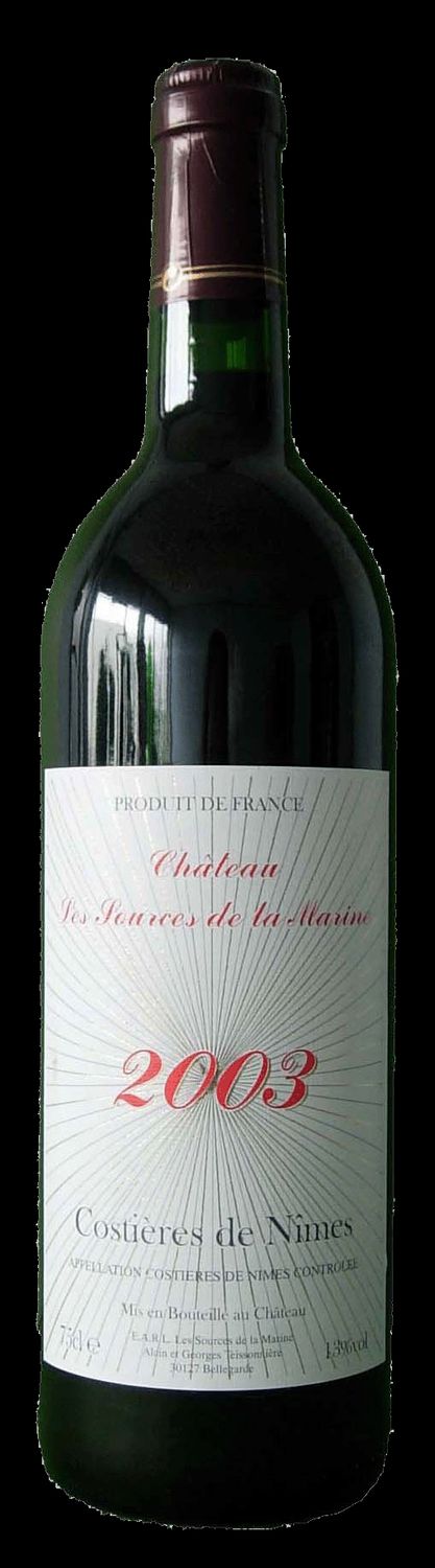 C. de Nimes Chateau Les Sources de la Marine - 2003