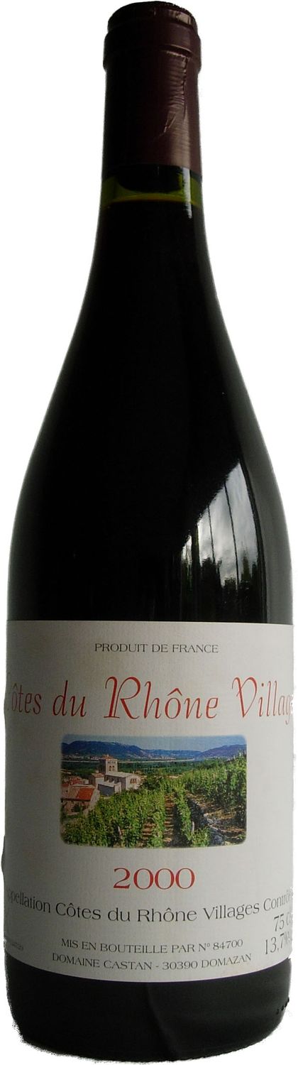 Côtes du Rhône-Villages - Dom. Castan - 2000