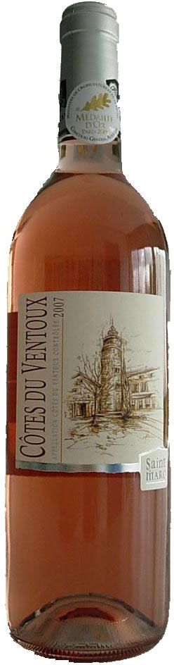 Côtes du Ventoux rosé - 2007