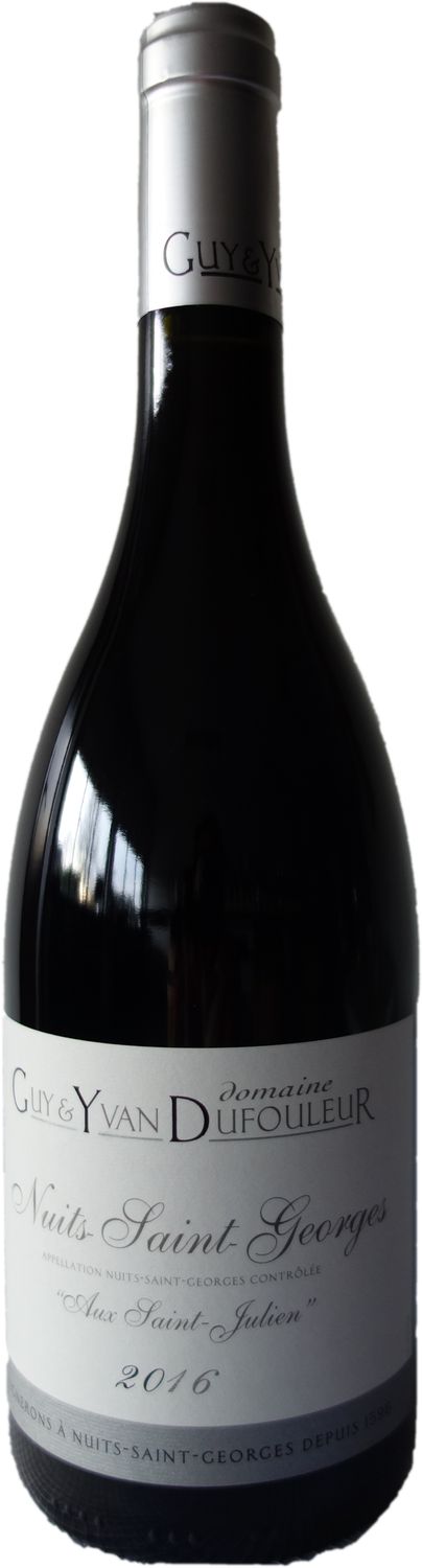 Nuits St. Georges &quot;Aux Saint-Julien&quot; - Dufouleur - 2016