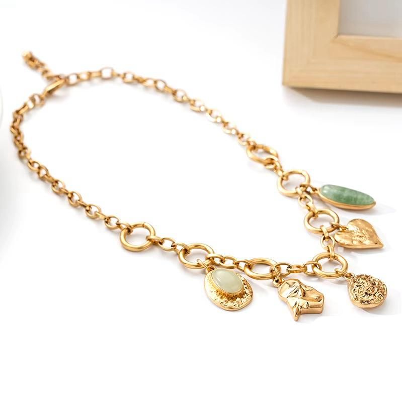 Jade Charm Necklace